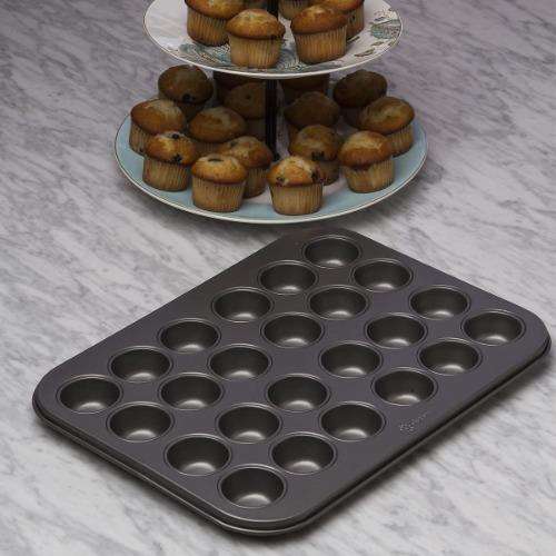 BakeIns Mini Muffin/Cupcake Pan 24 Cup - Ecolution