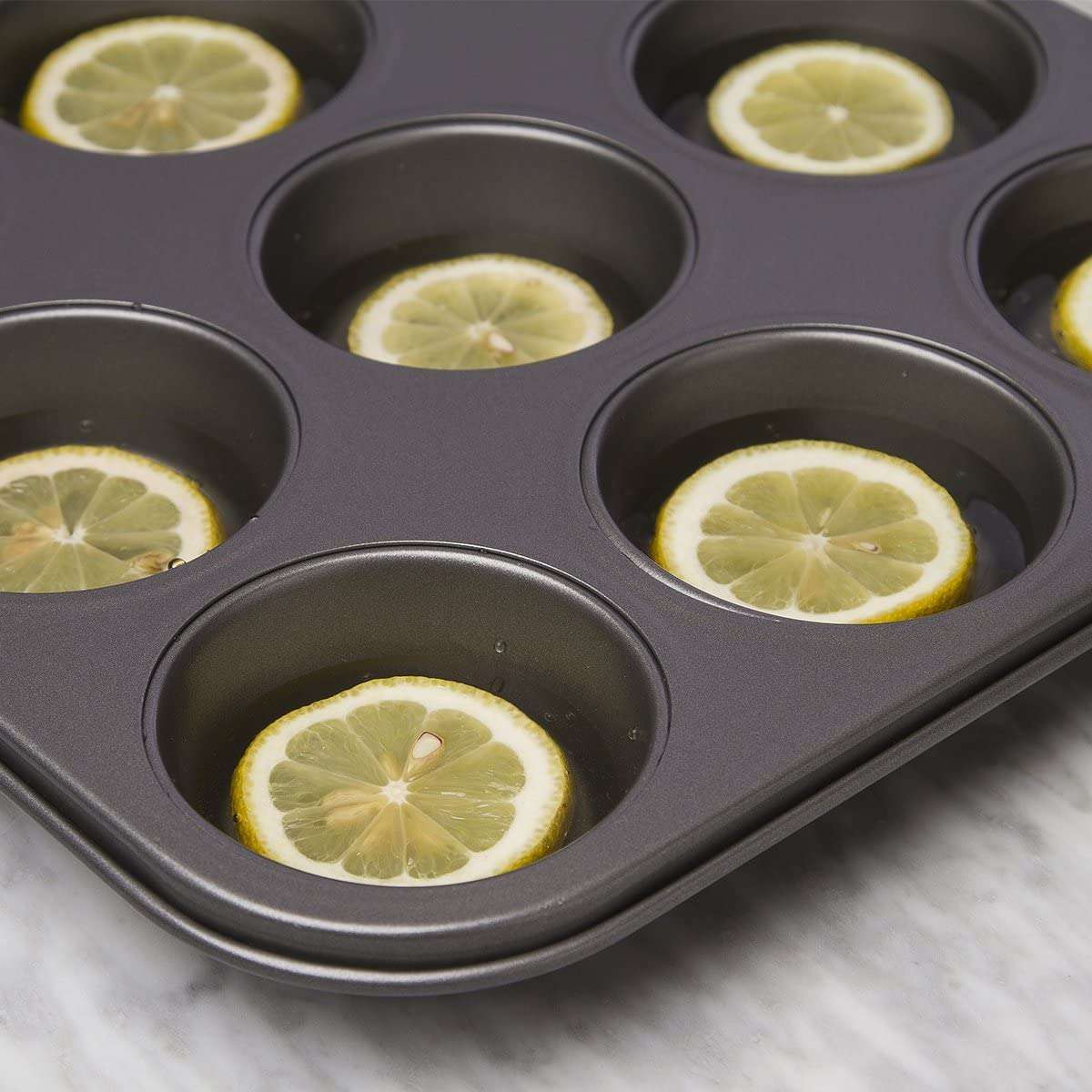 Bakeins Muffin/Cupcake Pan 12 Cup - Ecolution