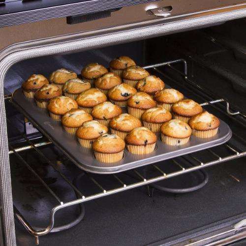 BakeIns Mini Muffin/Cupcake Pan 24 Cup - Ecolution
